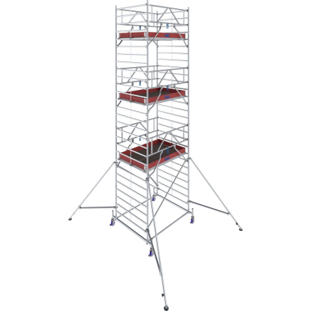Rusztowanie jezdne aluminiowe Krause Stabilo 50 (1,50x2,00 m) – wys. rob. 8,4 m